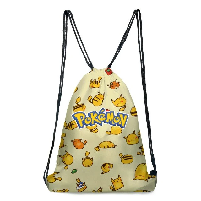 Sac de sport pochette Pokemon bag - nombreux modèles