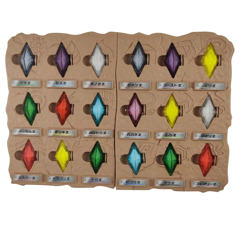 Ensemble de 5 cristaux Pokemon Z