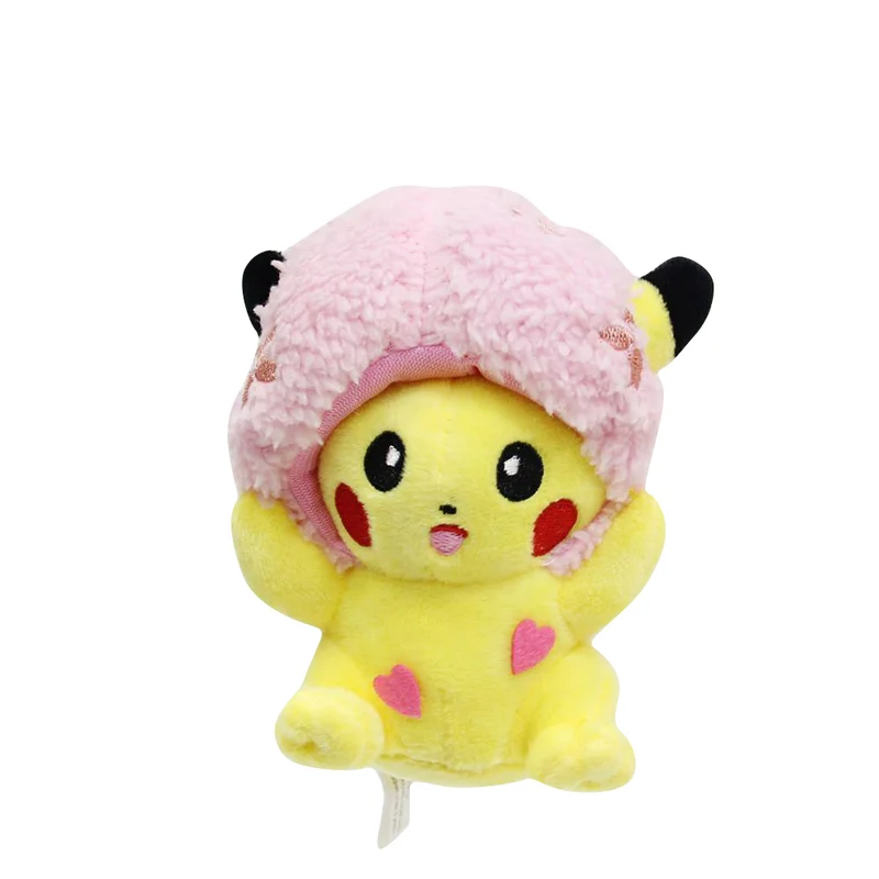 Peluche Pokémon Sakura Pikachu Edition (12cm, 22cm ou 34cm)