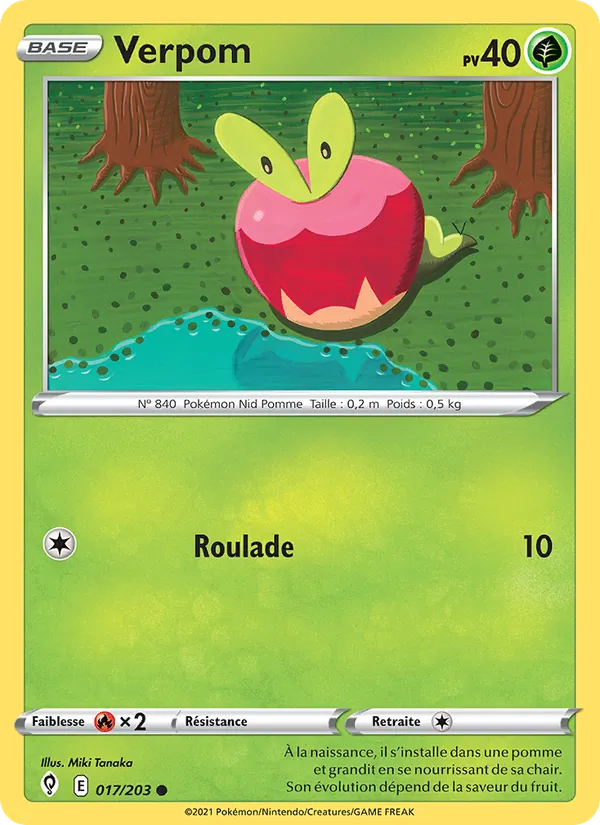 Verpom 17/203 — EB07 - Evolution Céleste — Carte Pokémon française