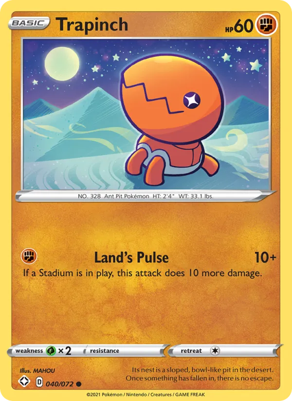 Kraknoix 40/72 — SWSH4.5 – Shining Fates — Carte Pokémon anglaise