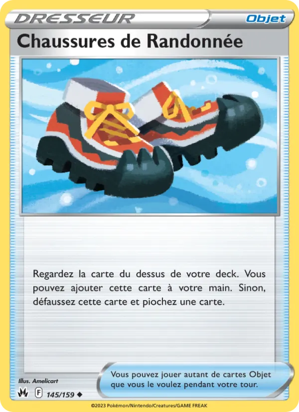 Chaussures de Randonnée 145/159 — EB12.5 – Zénith Suprême — Carte Pokémon française