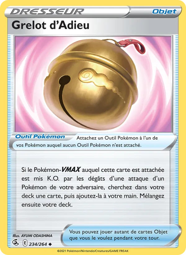 Grelot d'Adieu 234/264 — EB08 - Poing de Fusion — Carte Pokémon française