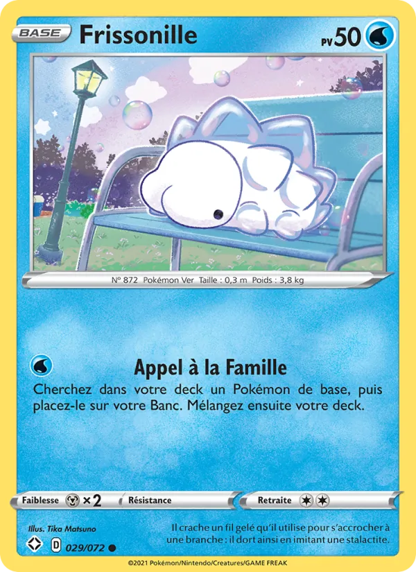 Frissonille 29/72 — EB04.5 – Destinées Radieuses — Carte Pokémon française