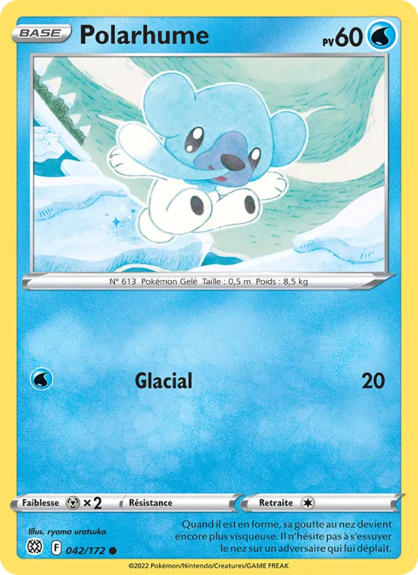Polarhume 42/172 — EB09 - Stars Etincelantes — Carte Pokémon française