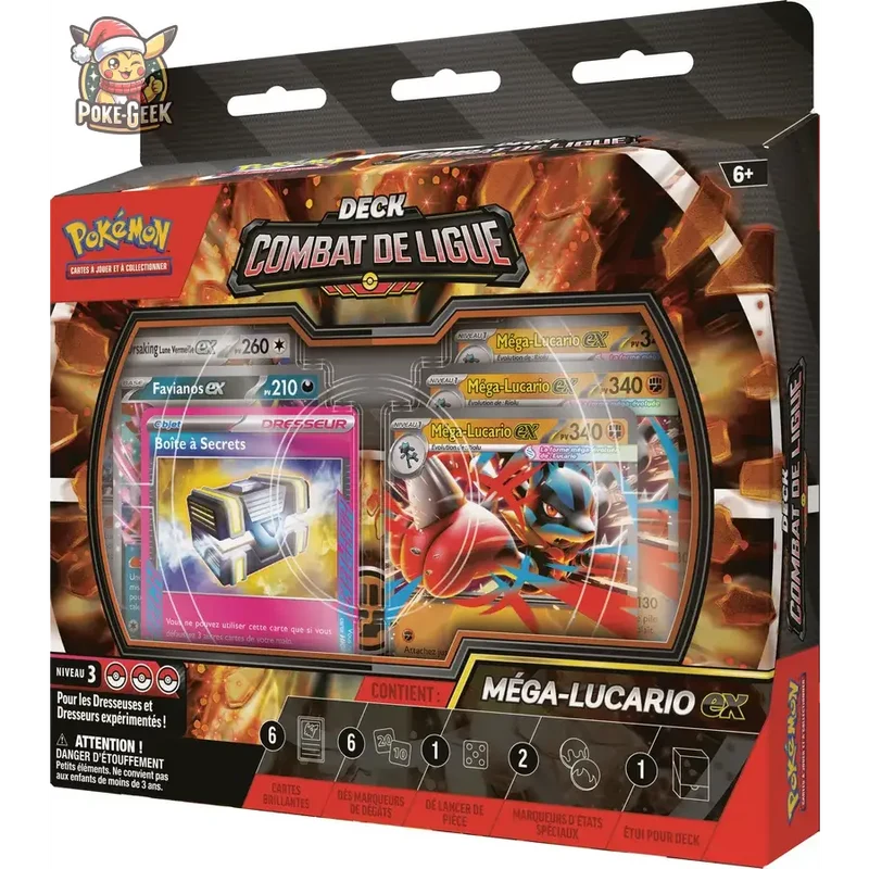 Deck Combat de Ligue Méga-Lucario-ex – Français