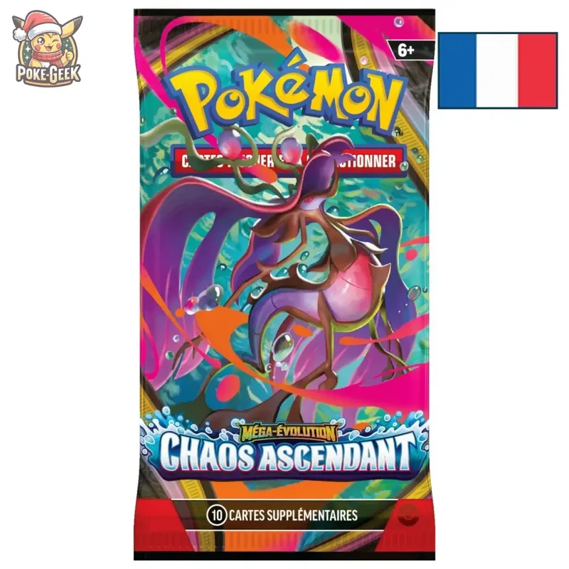 Booster Pokémon ME04 Chaos Ascendant FR – Issu Display