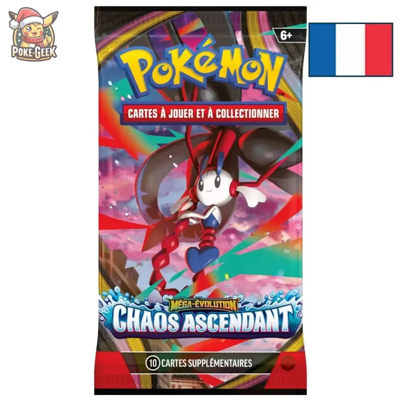 Booster Pokémon ME04 Chaos Ascendant FR – Issu Display