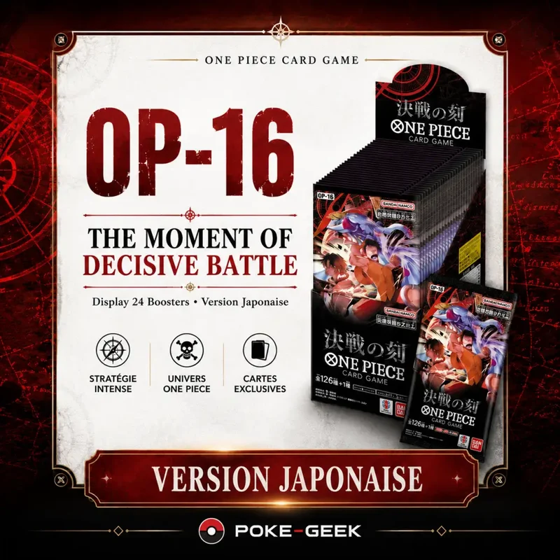 Display One Piece Card Game OP-16 – The Moment of Decisive Battle – Japonais