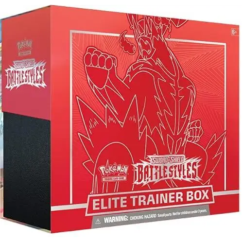 Pokémon Sword & Shield 5 Battle Styles – Elite Trainer Box – Anglais