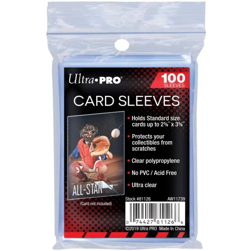 Sleeves Ultra Pro Standard Transparent – x100