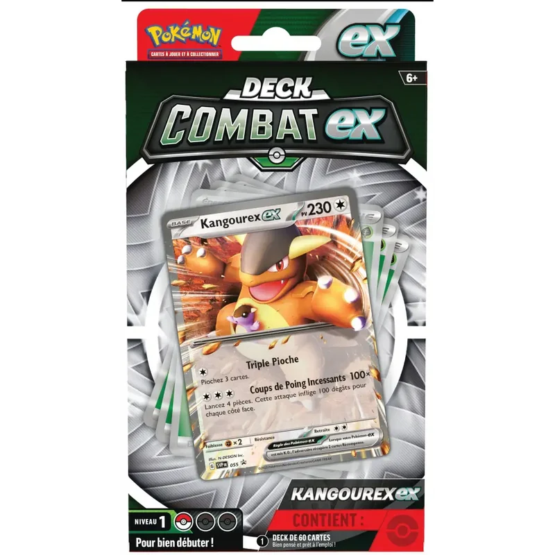 Deck combat EX - Kangourex ou Amphinobi EX FR