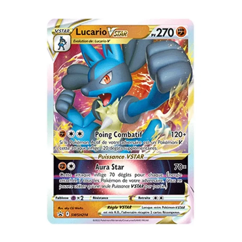 Promo - Pokemon - Épée et Bouclier Promo - Lucario VSTAR SWSH214