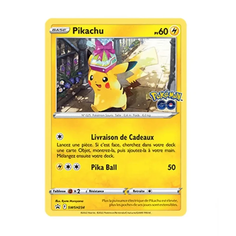 Pokemon - Épée et Bouclier Promo - Pikachu SWSH234