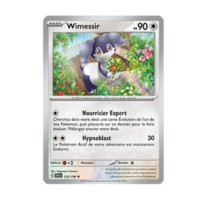 Holo - Pokemon - Écarlate et Violet de Base - Wimessir 153/198