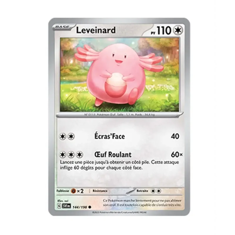 Commune Reverse - Pokemon - Écarlate et Violet de Base - Leveinard 144/198
