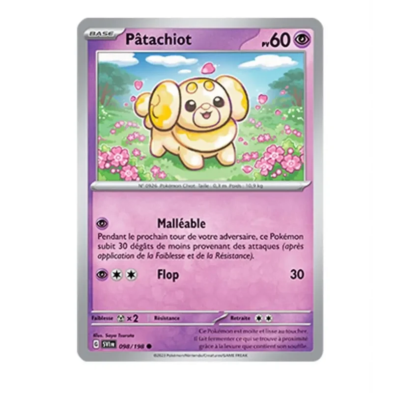 Reverse - Pokemon - Écarlate et Violet de Base - Pâtachiot 98/198