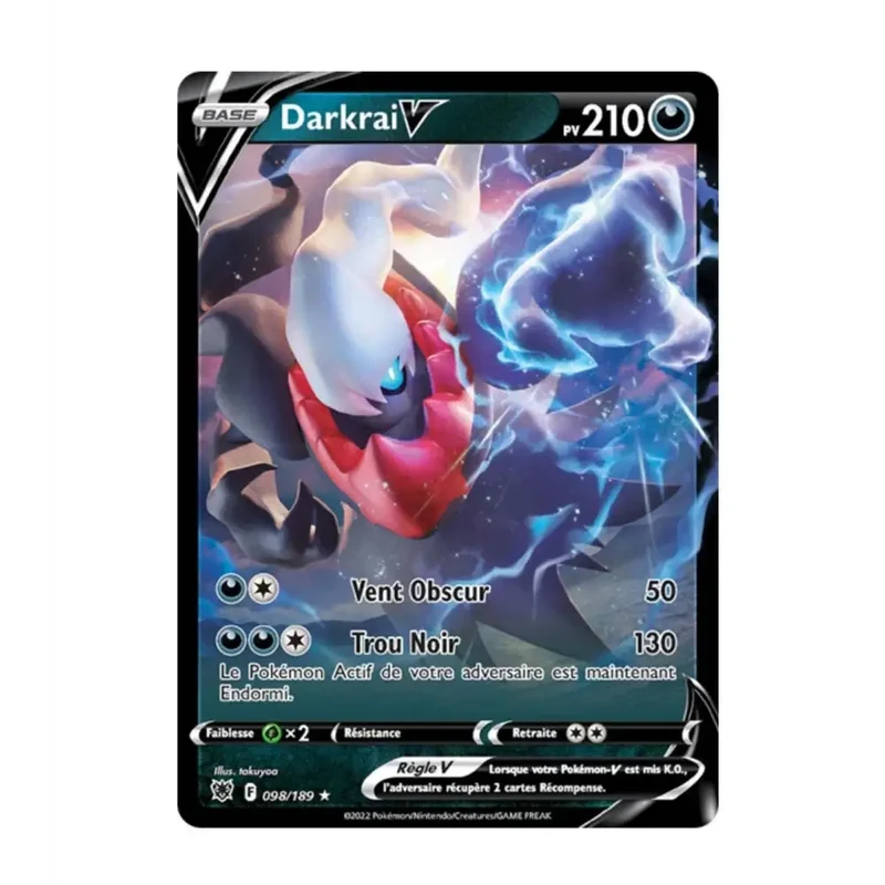 Ultra - Pokemon - Astres Radieux - Darkrai V 98/189