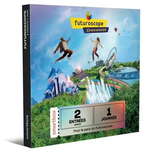 Coffret cadeau SmartBox Futuroscope 2025 2 tickets