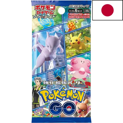 Booster Pokémon GO S10b – 5 cartes – Japonais