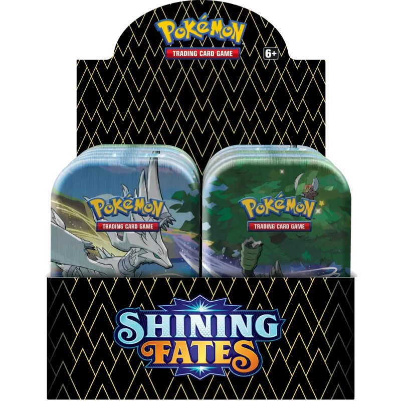 Pokémon – Display 10 Mini Tin Destinées Radieuses EB4.5 – Anglais