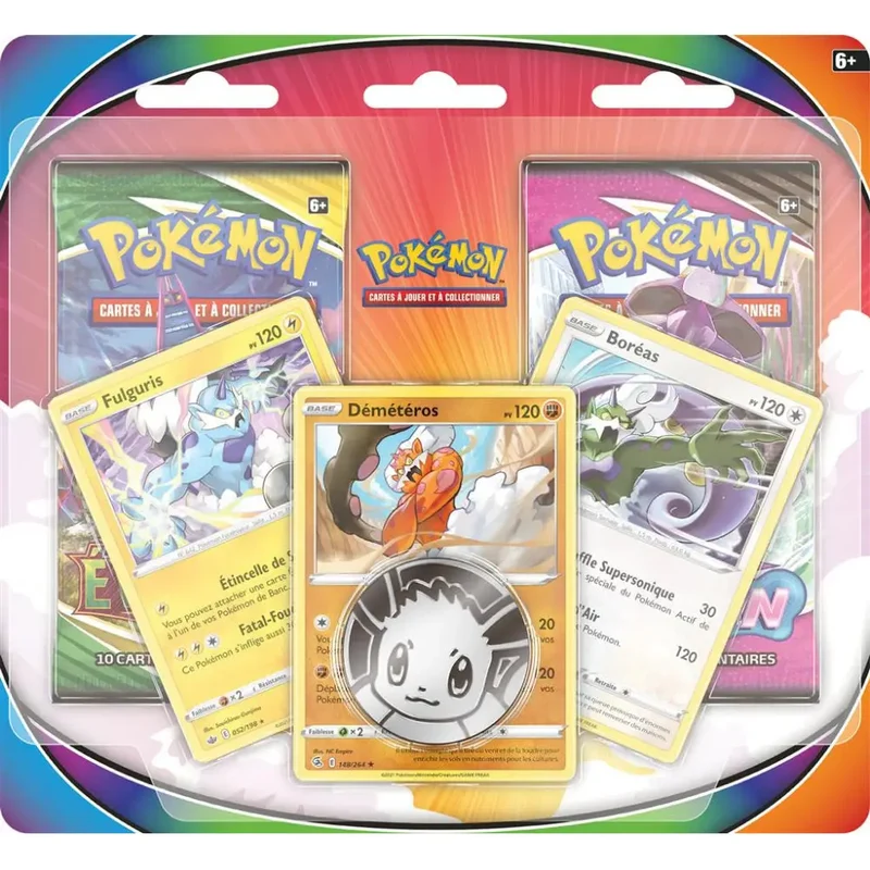 Coffret - Duopack 2 Boosters - EB07/EB08 - Fulguris, Démétéros, Boréas - FR