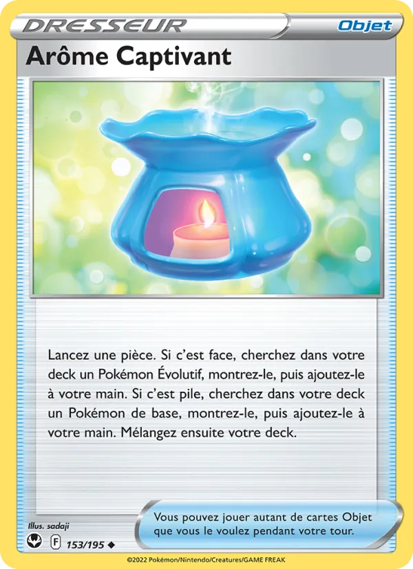 Arôme Captivant 153/195 — EB12 – Tempête Argentée — Carte Pokémon française