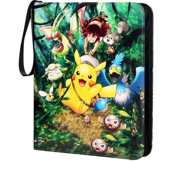 Dossier de collection de cartes de haute qualité pouvant contenir jusqu'à 720 cartes Pokémon