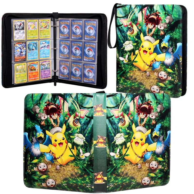 Dossier de collection de cartes de haute qualité pouvant contenir jusqu'à 720 cartes Pokémon