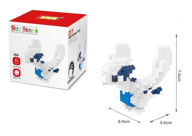 Figurines Klemm - Fiery Gel, Endive, Karnimani, Ho-Oh, Bauz, Robball ou Flamiau