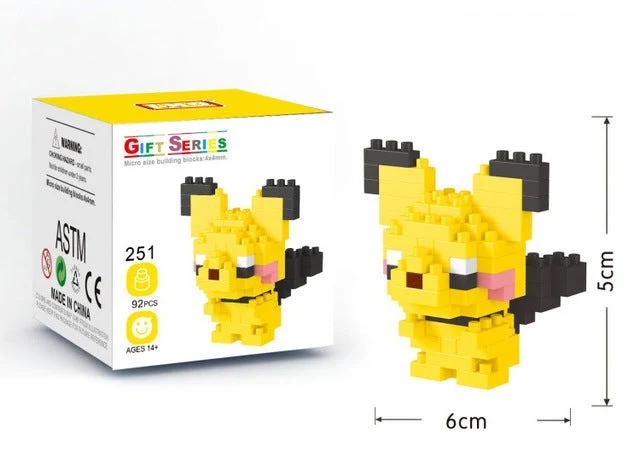 Figurines Klemm - Fiery Gel, Endive, Karnimani, Ho-Oh, Bauz, Robball ou Flamiau