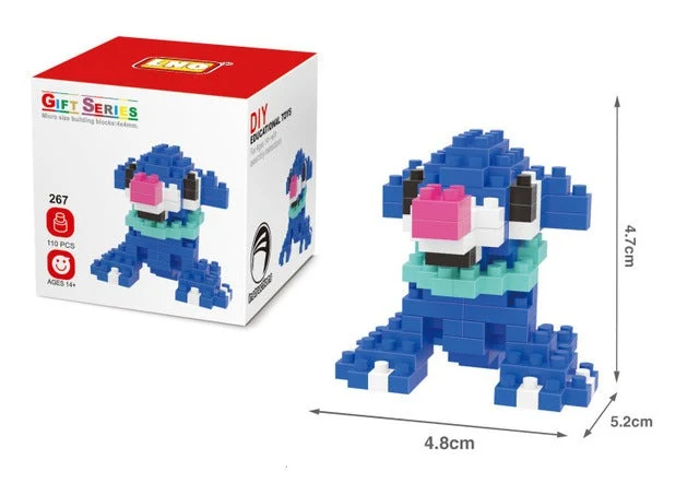 Figurines Klemm - Fiery Gel, Endive, Karnimani, Ho-Oh, Bauz, Robball ou Flamiau