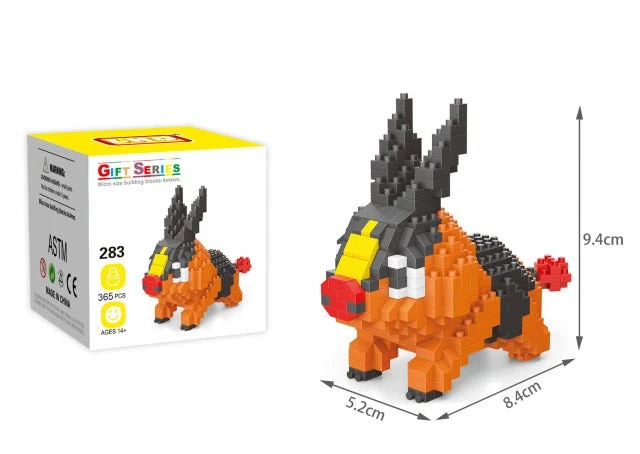Figurines Pokemon Clamp Block : Sterndu, Gengar, Pikachu, Floink, Kussilla, Rossana, Menki,