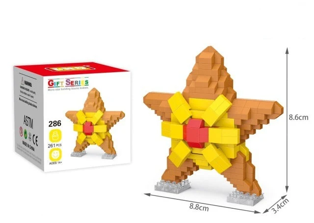 Figurines Pokemon Clamp Block : Sterndu, Gengar, Pikachu, Floink, Kussilla, Rossana, Menki,