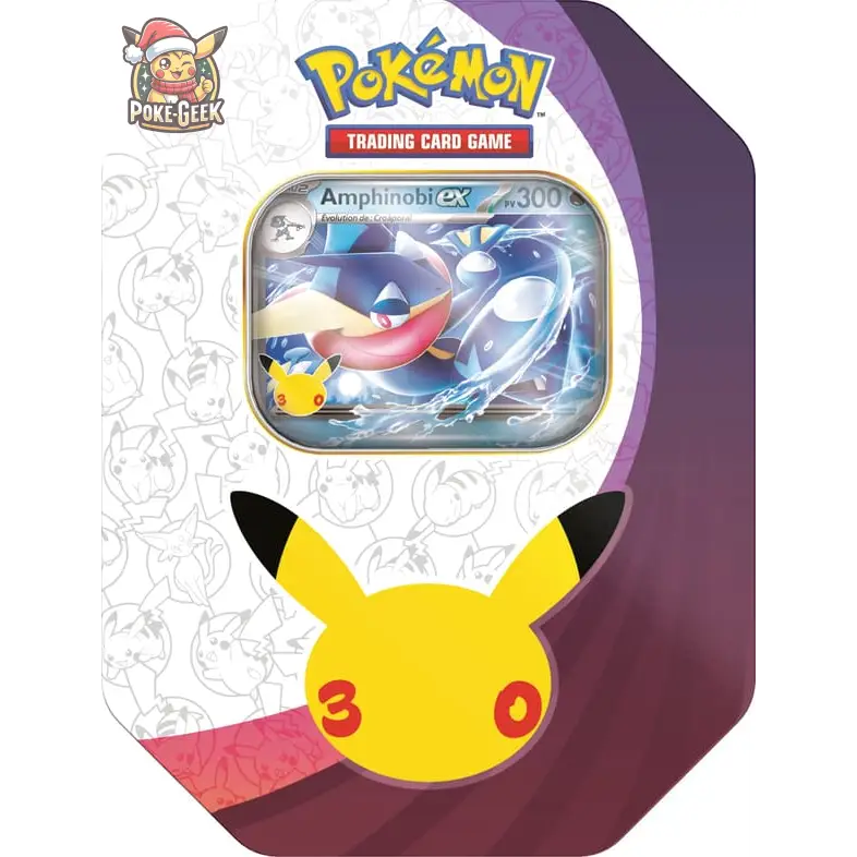 Pokébox Pokémon-ex 30e Anniversaire – Modèle Aléatoire – Français