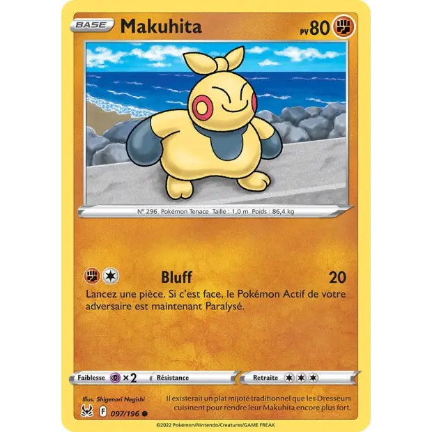 Makuhita - EB Origine Perdue - 97/196