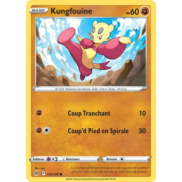 Kungfouine - EB Origine Perdue - 103/196