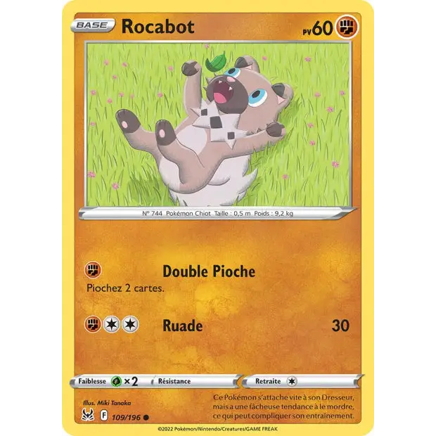 Rocabot - EB Origine Perdue - 109/196