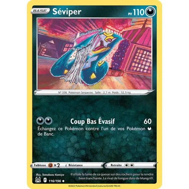 Seviper - EB Origine Perdue - 116/196