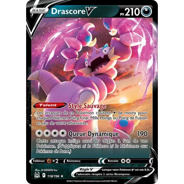 Drascore V - EB Origine Perdue - 118/196