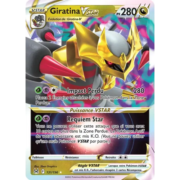 Giratina VSTAR - EB Origine Perdue - 131/196