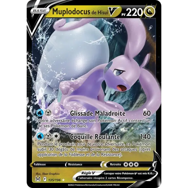 Muplodocus de Hisui V (135/196) – EB11 Origine Perdue – Français