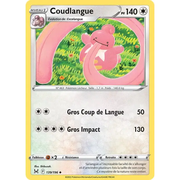 Coudlangue - EB Origine Perdue - 139/196