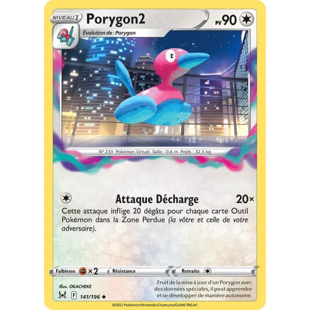 Porygon2 - EB Origine Perdue - 141/196