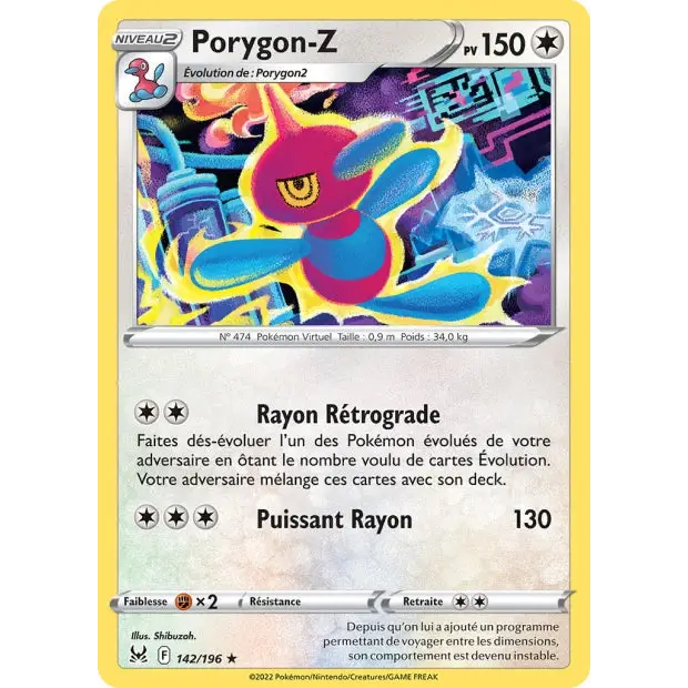 Porygon Z - EB Origine Perdue - 142/196