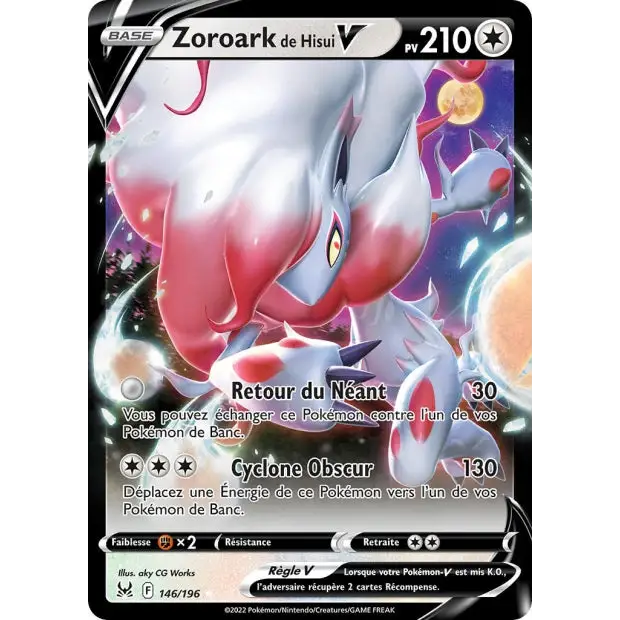 Zoroark de Hisui V - EB Origine Perdue - 146/196