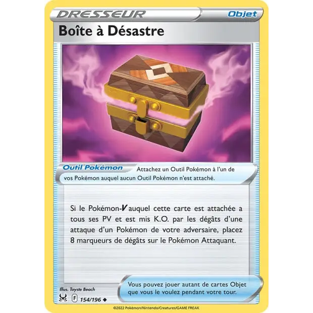 Boîte à Désastre - EB Origine Perdue - 154/196