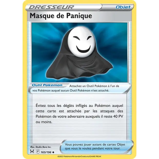 Masque de Panique - EB Origine Perdue - 165/196