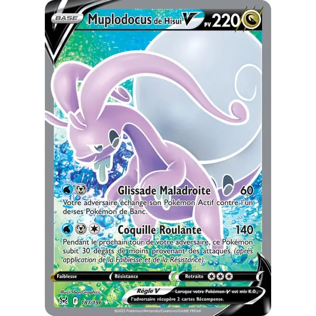 Muplodocus de Hisui V - EB Origine Perdue - 187/196