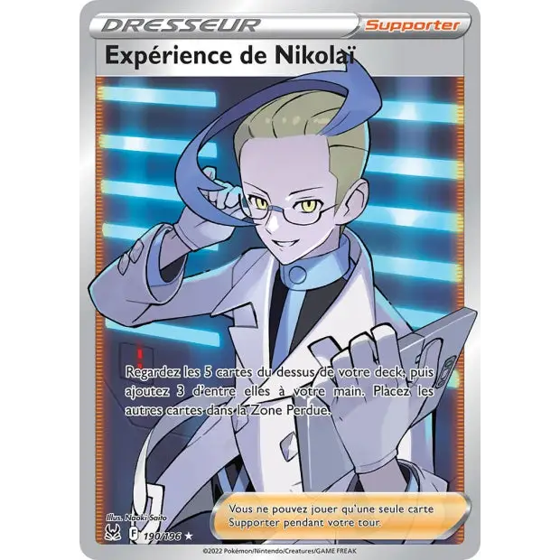 Expérience de Nikolaï - EB Origine Perdue - 190/196
